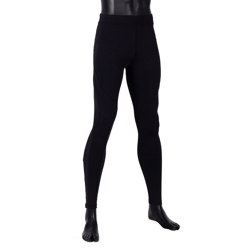 Big Sale Processing Zero-Resistance Track And Field Marathon Running Fitness Training Quick-Drying Zipper Pocket Sports Tight Pants - Image 5