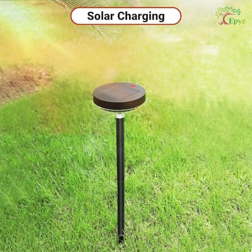 Epyz Solar Light Outdoor Garden Pathway Stake Light, IP67 Waterproof for Walkway Yard Backyard Lawn Landscape Decorative [ Pack of 1, Multicolor ] - Image 5