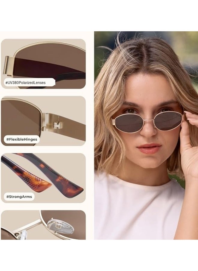 MINIBO Unisex Retro Square Polarized Sunglasses, Premiums for Fishing Cycling Travel Beach Outdoor Activity - Image 4