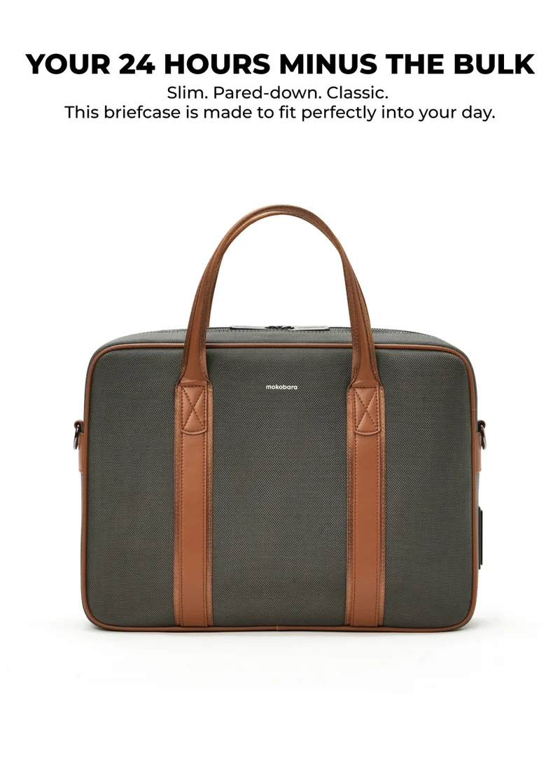 Mokobara Green Energy The Decaf Briefcase - Nylon Material  | Best Price UAE