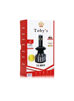 Toby's 2 Pieces 9005 Car LED Headlight Bulbs Original 60W Power 6000 Lumens With Color Temperature 6500K  - Image 2