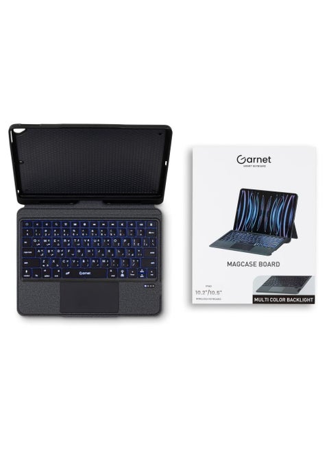 Compare - MAGCASE BOARD Wireless Keyboard with Built-in Wireless Mouse and Backlit Keyboard for iPad - Black