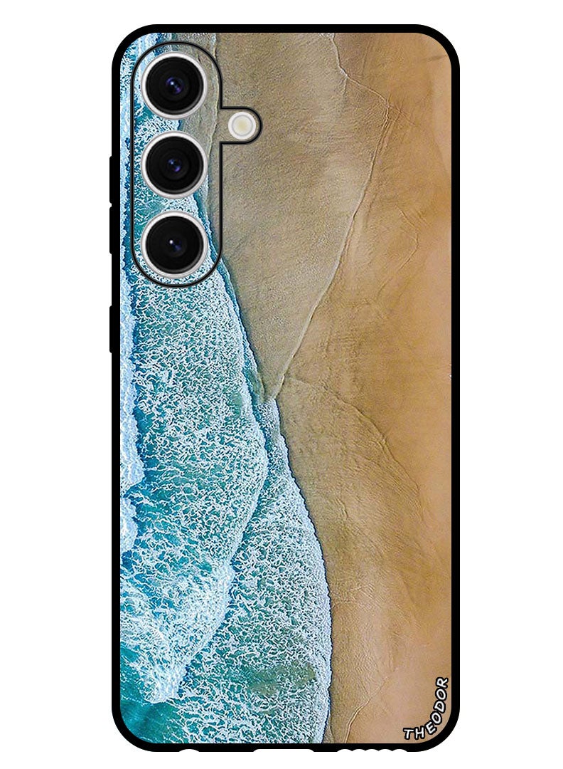 Theodor Protective Case Anti Scratch Shock Proof Bumper Cover For Samsung Galaxy S24 Sand And Water - Image 1
