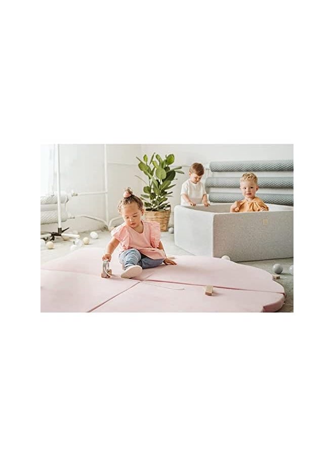 Play Co.160/160cm Baby Friendly Floor Foam Play Rug Carpet Nudie Beige Soft Foldable Mattress For Babies Toddlers Children Infants-Comfortable Mat-Non Slip-Made In EU حصائر للأطفال للعب على الأرض - pzsku/Z63841580BBC73C4FE7C5Z/45/_/1691728704/17702083-56b4-4911-b096-41e2e5a8d81e