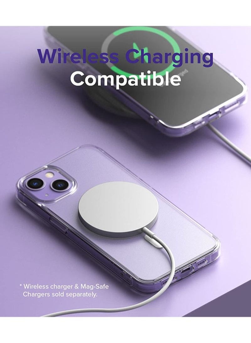 BORTONY - Magnetic Translucent Hard Frost Cover for Apple iPhone 13 Case with MagSafe Matte Clear - Image 1