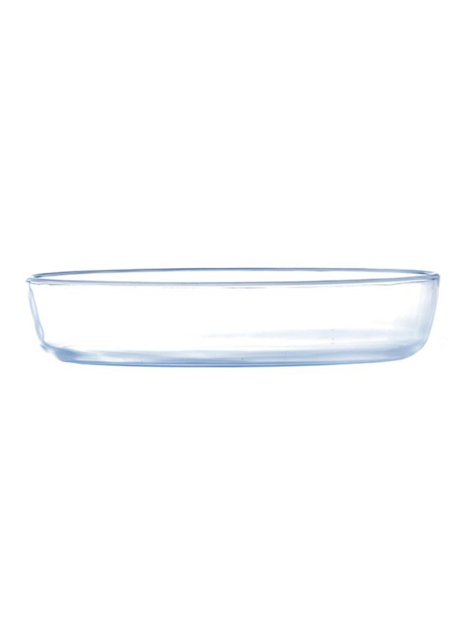 Royalford Glass Oval Dish Clear - Image 2