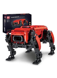 15067 Robot Dog Mk Dynamics Building Kits Moc Building Blocks Set To Build Gift For Kids Age 8+/Adult Collections Enthusiasts(936 Pieces With Motor/App Remote Control)