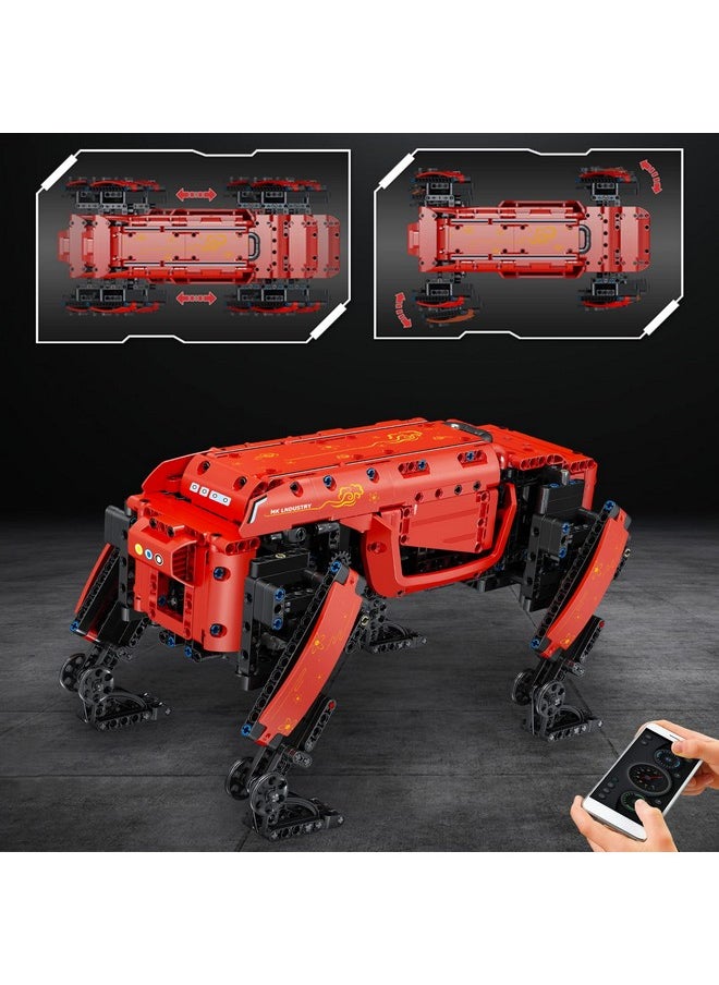 mould king - 15067 Robot Dog Mk Dynamics Building Kits Moc Building Blocks Set To Build Gift For Kids Age 8+/Adult Collections Enthusiasts(936 Pieces With Motor/App Remote Control) - Image 1