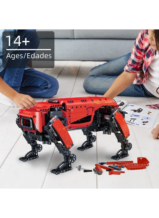mould king - 15067 Robot Dog Mk Dynamics Building Kits Moc Building Blocks Set To Build Gift For Kids Age 8+/Adult Collections Enthusiasts(936 Pieces With Motor/App Remote Control) - Image 1