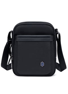 ARCTIC HUNTER Lightweight Crossbody Sling Bag, Small Work Office Messenger Bag for Men, Black  - Image 1