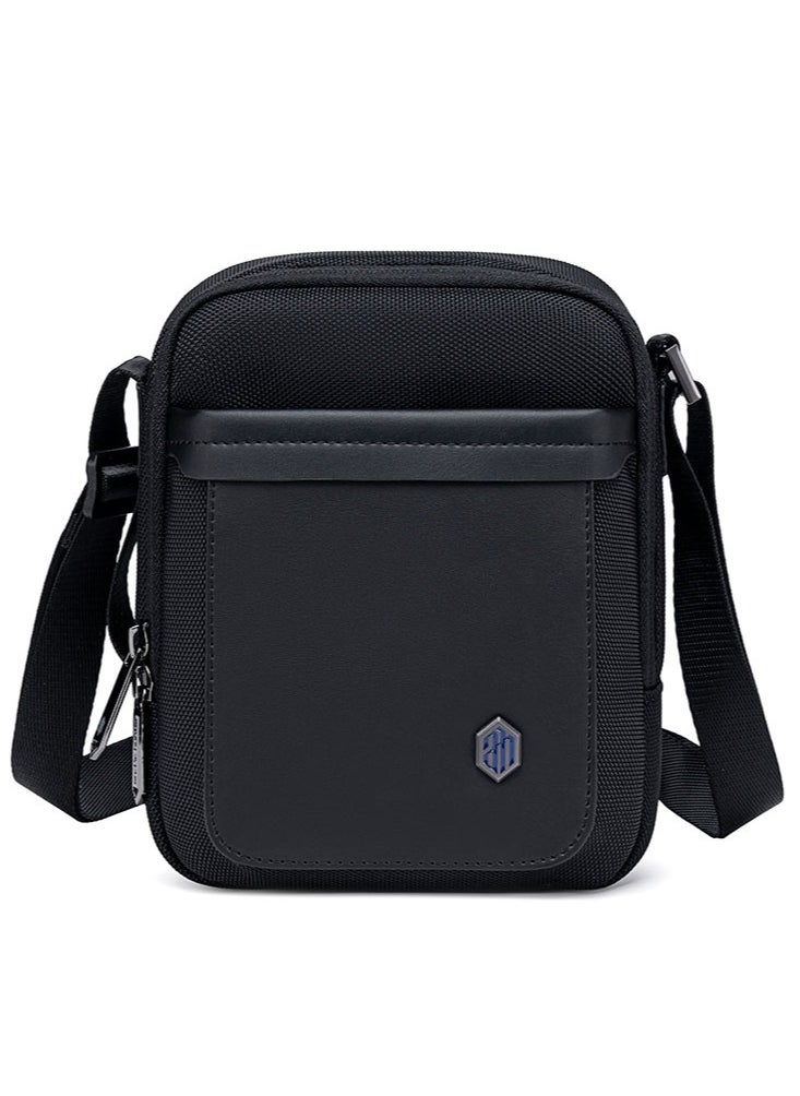 ARCTIC HUNTER - Lightweight Crossbody Sling Bag, Small Work Office Messenger Bag for Men, Black - Image 1
