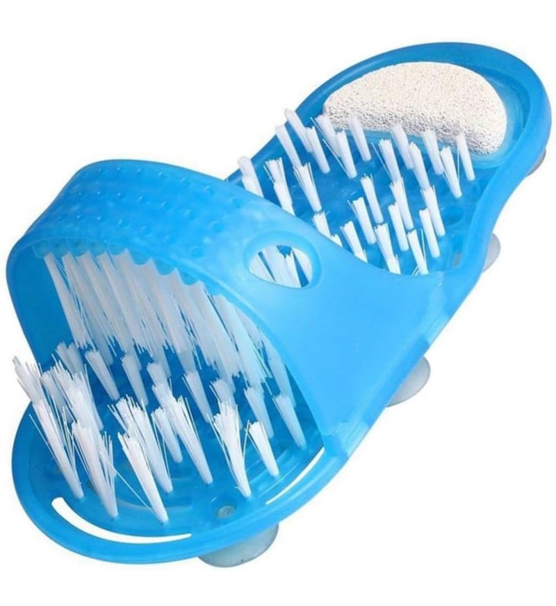 Foot Cleaner Scrubber Bath Massager Shower Slippers, 1 Piece قطعة واحدة من شبشب الباديكير و منظف القدمين سهل الاستخدام، ومدلك الاستحمام، ونعال الاستحمام - Image 5