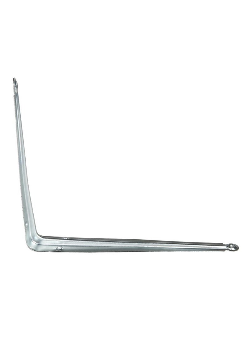 ACE Zinc Heavy Duty Shelf Bracket 35 6 X 30 5 Cm Silver 