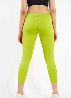 SIGMA FIT Sigma Fit ACID LIME CRUCIAL BASIC LEGGINGS - S ,Color: Phosphorous  - Image 3