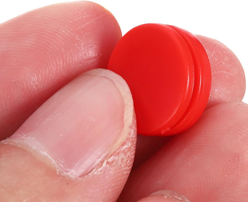 OSOLADY 100 Sets Red Plastic Snap Button Kit for Clothes Sewing Fasteners, No-sew Snap Closures for DIY Crafting and Clothing Repair - Image 3