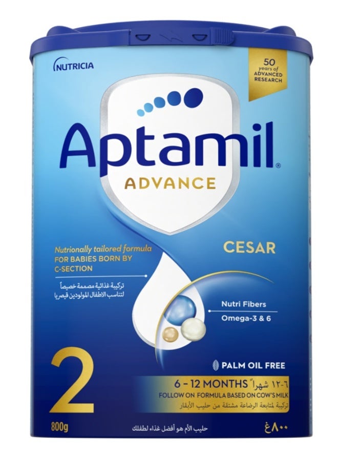 Aptamil Advance Cesar No (2) 800 Gm - Image 1