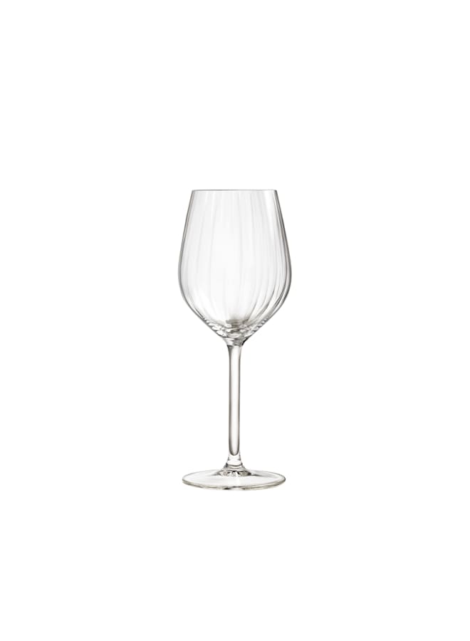 royal leerdam Plissé White Wine 38Cl - 4Piece - Image 1