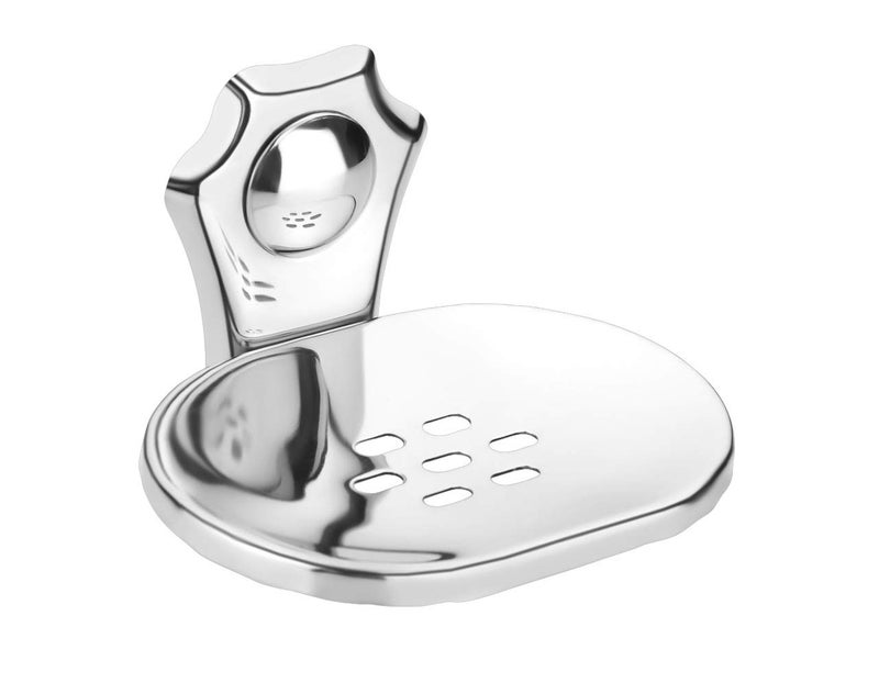 ISTAR Enterprise Stainless Steel Soap Holder/Soap Dish/Bathroom Soap Stand/Bathroom Accessories Silver (Pack of 1) - Image 1