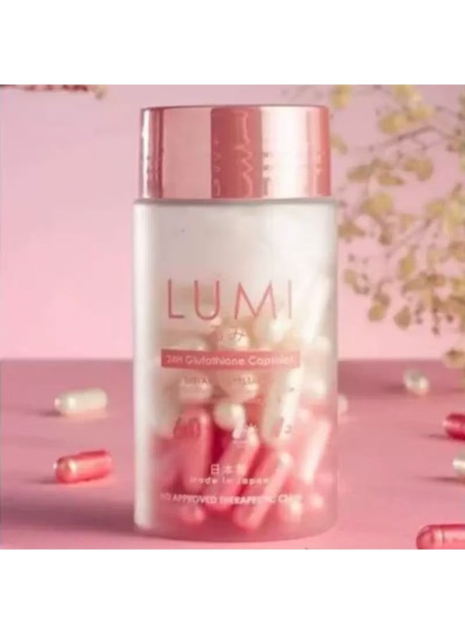 lumi glutathione capsule benefits and side effects Beauty Vault BEAUTY VAULT LUMI 24H Glutathione Capsules (Made in Japan) –  60 Capsules Dietary Supplement with Glutathione, Sunbiot Protein & Boodlive  Collagen for Skin Brightening & Daily Beauty Support