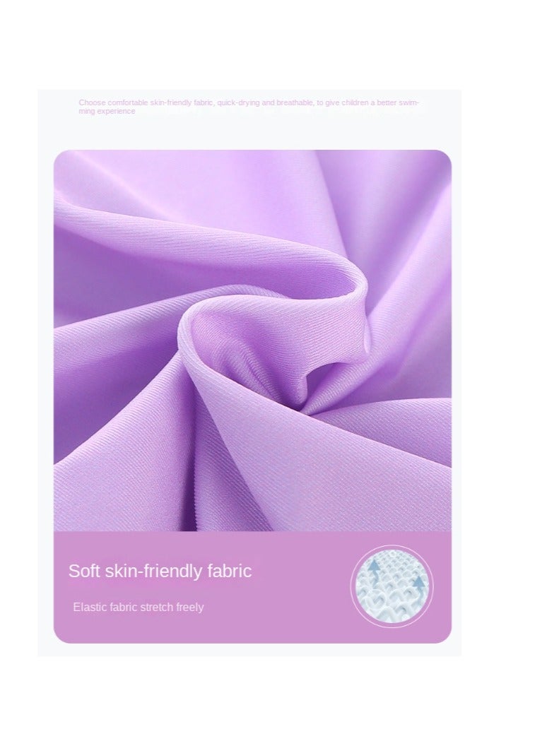 YD Long Sleeved Beach Sunscreen Children's One Piece Swimsuit - Image 3