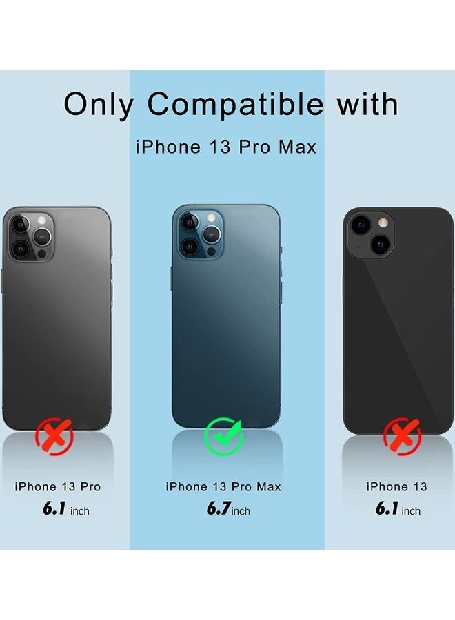 Silicone Protective Case For iPhone 13 Pro Max 6.7 inch Black - Image 4