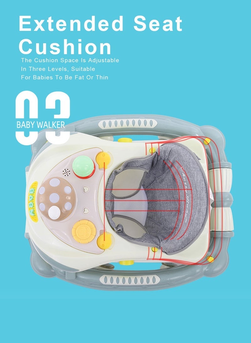 ما بيبي يمكن للمشاية الطفل المضادة للساق متعددة الوظائف المضادة للطرف المشي للأطفال الجلوس ودفع الصبي والفتاة ووكر - Image 5