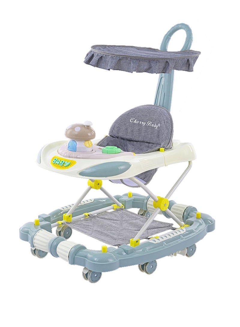 ما بيبي يمكن للمشاية الطفل المضادة للساق متعددة الوظائف المضادة للطرف المشي للأطفال الجلوس ودفع الصبي والفتاة ووكر - Image 1