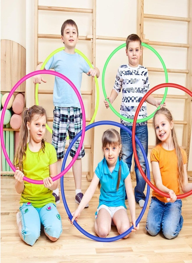 Fitfix® Welded Toy Hoop Exercise Ring for Fitness | Toy Hoop for Boys,Girls, Kids and Adults (Multi Color) (24 inch Diameter, Pack of 1 Pcs)- Includes Carry Bag for Easy Portability - Image 5