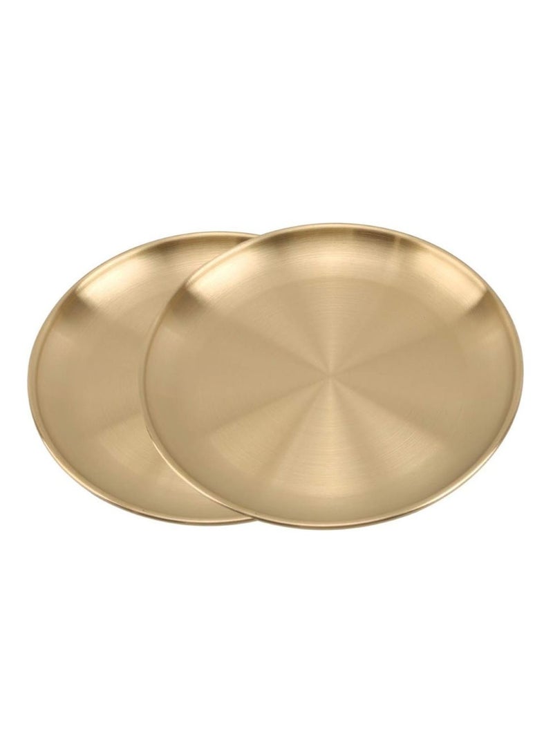 Gold Tray, Size 30 Cm - Image 1