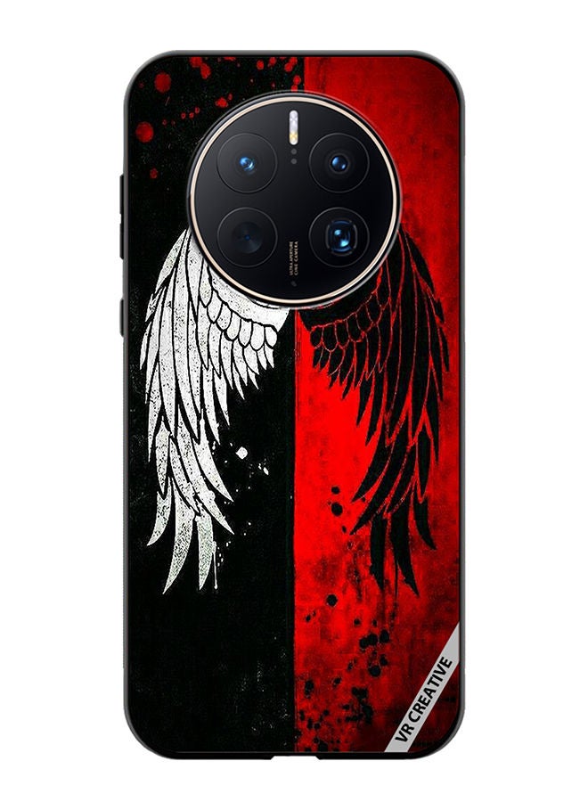VR CREATIVE Protective Case Cover For Huawei Mate 50 Pro Wings Design Multicolour - Image 1