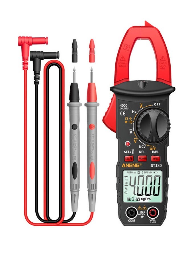 ANENG - ST180 4000 Counts Digital Clamp Meter Multimeter Clamp Multimeter Voltmeter Ammeter AC DC Voltage AC Current Meter NCV Tester Universal Meter Tester Current Clamp Tester - Image 1