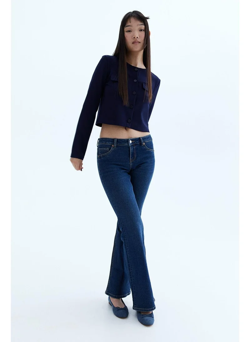 اتش اند ام Pocket-detail jersey cardigan