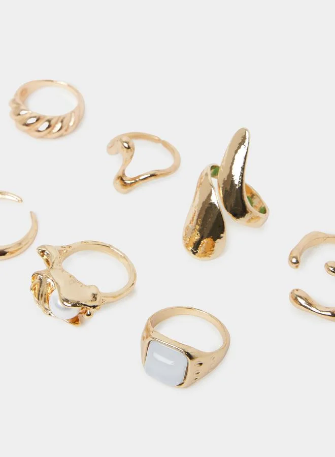 Styli Pack Of 7 Fashion Ring