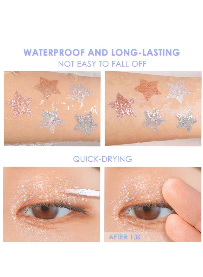 فوكالور ظل جفون سائل لامع- # S03 شامبين لامع - Image 4