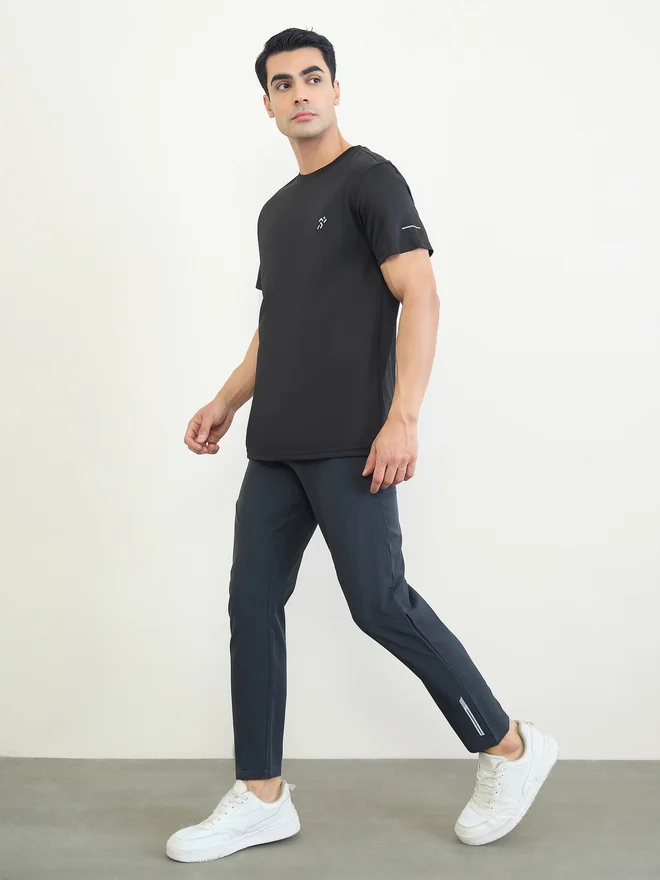 Styli Men Reflective Detail Regular Fit Active T-Shirt