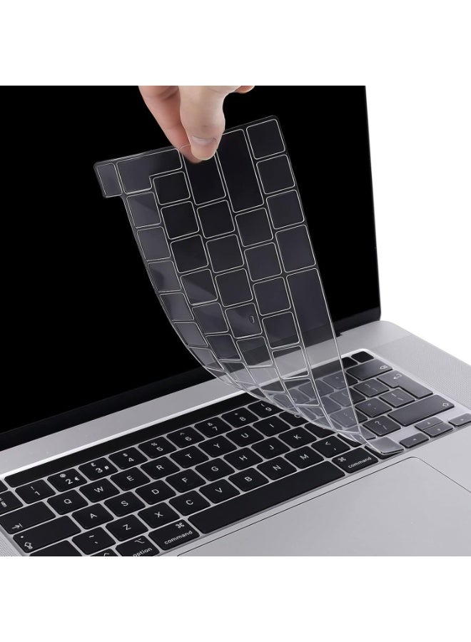 Premium Ultra Thin Keyboard Cover Protector Compatible with 2020 2021 2022 Intel or M1/M2-Based MacBook Pro 13" and 2019-2020 Intel-Based MacBook Pro 16" A2338 A2289 A2251 A2141 - Image 2