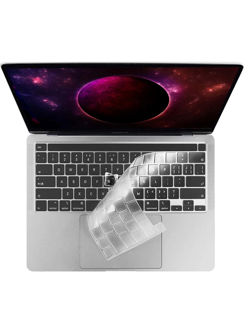 Premium Ultra Thin Keyboard Cover Protector Compatible with 2020 2021 2022 Intel or M1/M2-Based MacBook Pro 13" and 2019-2020 Intel-Based MacBook Pro 16" A2338 A2289 A2251 A2141 - Image 4