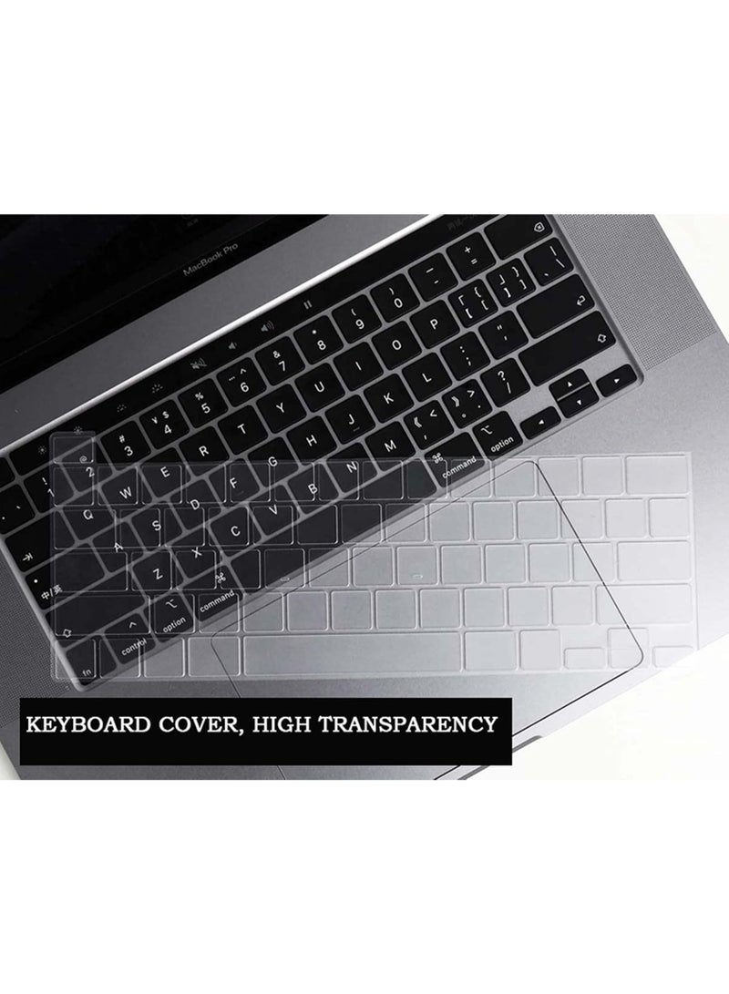 Premium Ultra Thin Keyboard Cover Protector Compatible with 2020 2021 2022 Intel or M1/M2-Based MacBook Pro 13" and 2019-2020 Intel-Based MacBook Pro 16" A2338 A2289 A2251 A2141 - Image 5