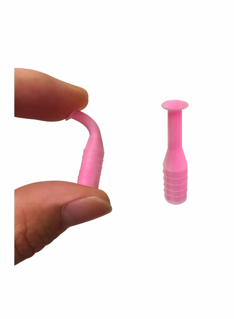 SYOSI 4 pcs Hard Contact Lens Remover RGP Plunger for Soft Hard Lenses - Image 3