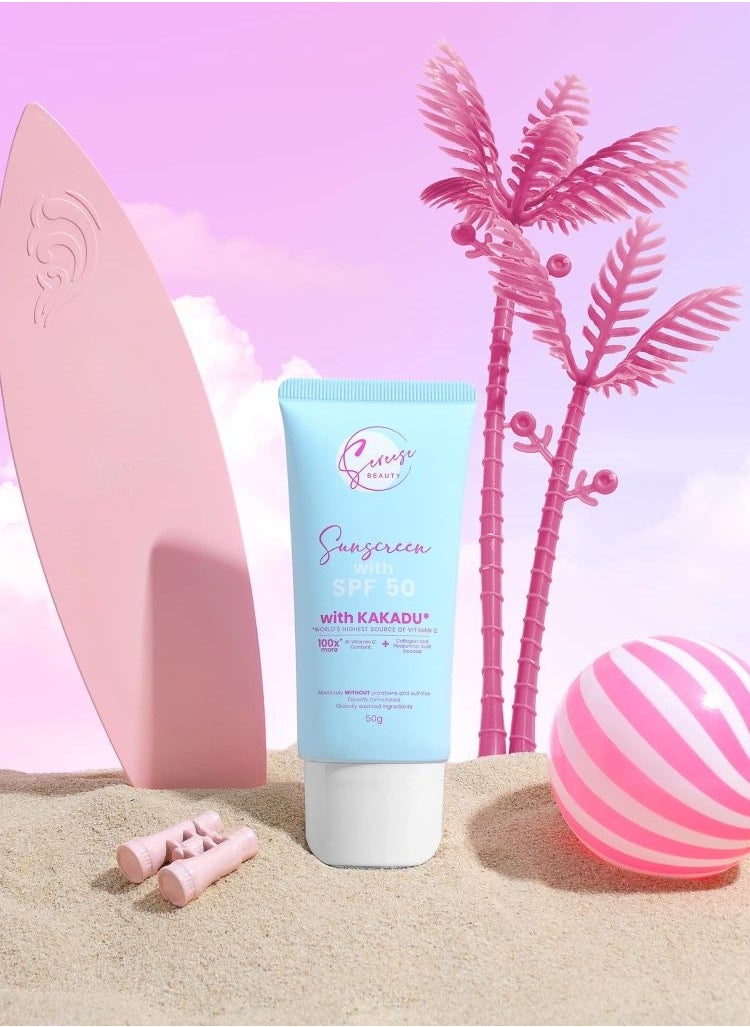 Sereese BEAUTY Sunscreen with spf 50 with kakadu 
