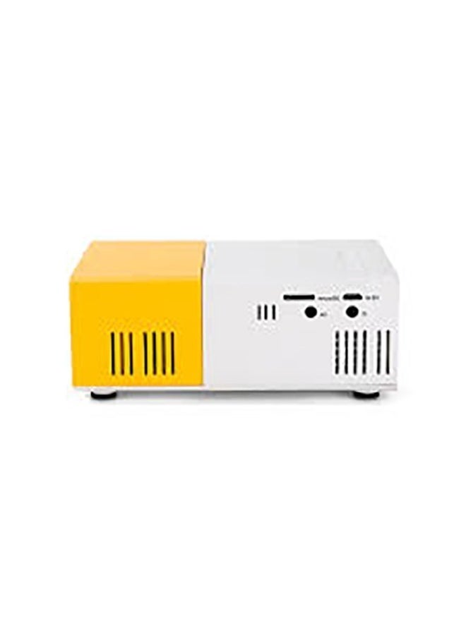 VOGMAX - YG 300 Portable Lumen Projector with Remote Control - Yellow & White - Image 1