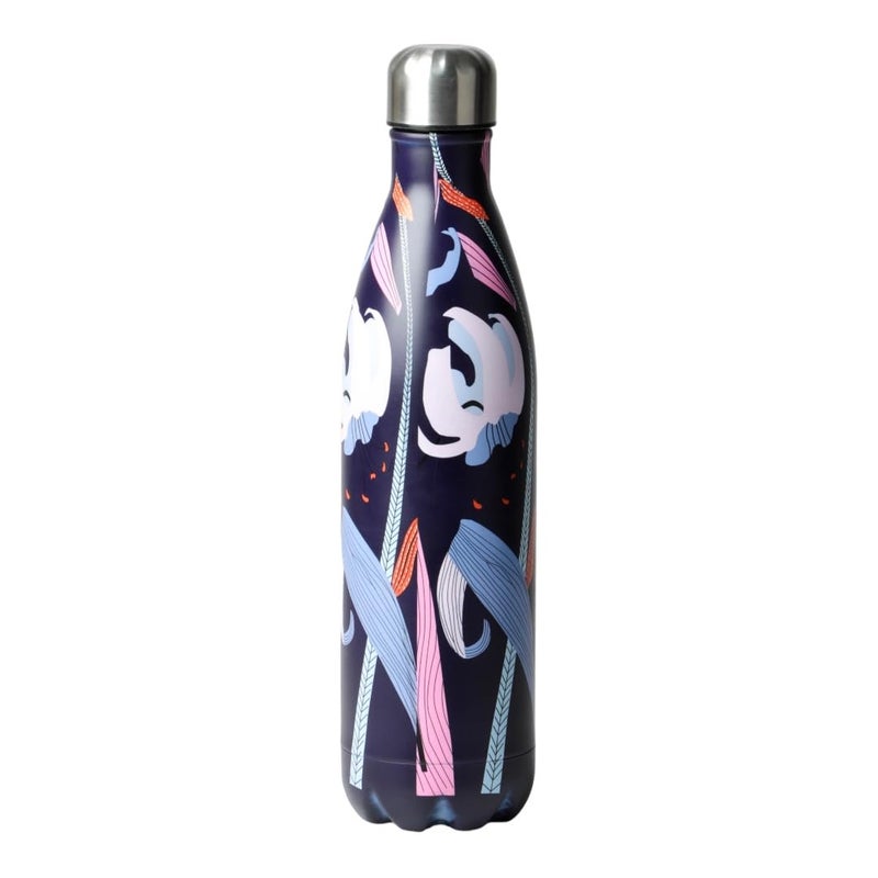 Bister Water Bottle 1 Liter – Multi-Color Artistic Design | Insulated Stainless Steel with TempShield Technology (24H Cold / 12H Hot) | BPA-Free & Leak-Proof - Image 1