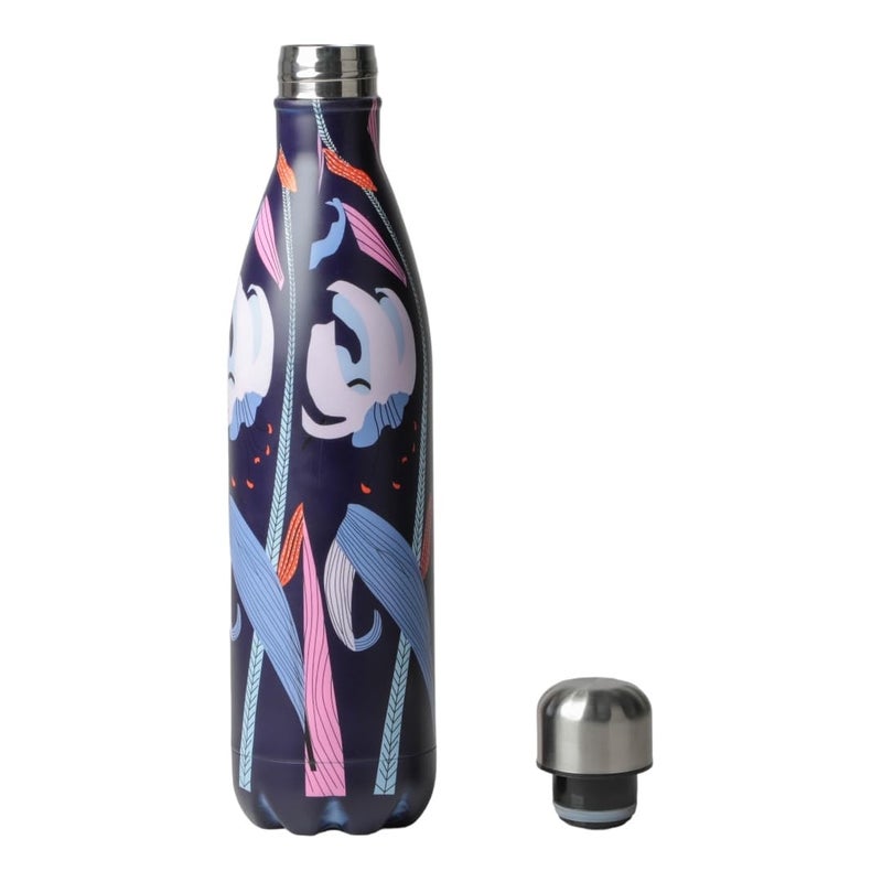 Bister Water Bottle 1 Liter – Multi-Color Artistic Design | Insulated Stainless Steel with TempShield Technology (24H Cold / 12H Hot) | BPA-Free & Leak-Proof - Image 3