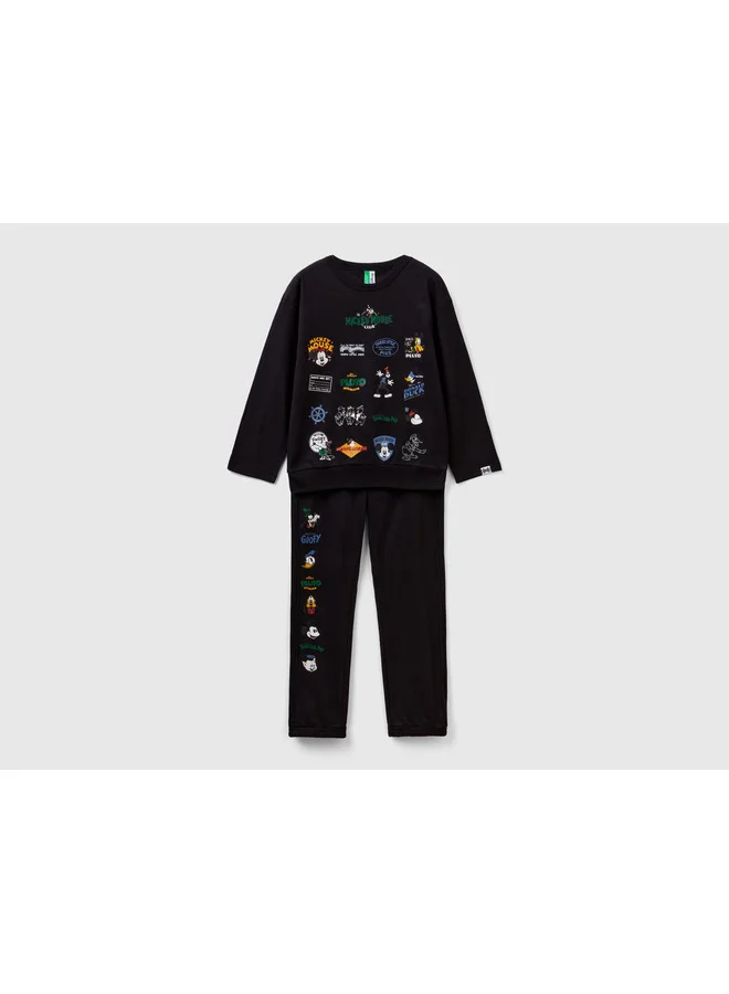 UNITED COLORS OF BENETTON Long Mickey Mouse Pyjamas