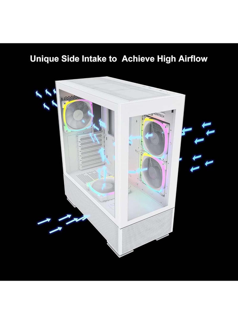 BOLT Customized Gaming PC,Core i7-14700KF Processor/32GB RAM/1TB SSD/12GB GeForce RTX 4070 Graphics Card/Windows 11 Home White - Image 5