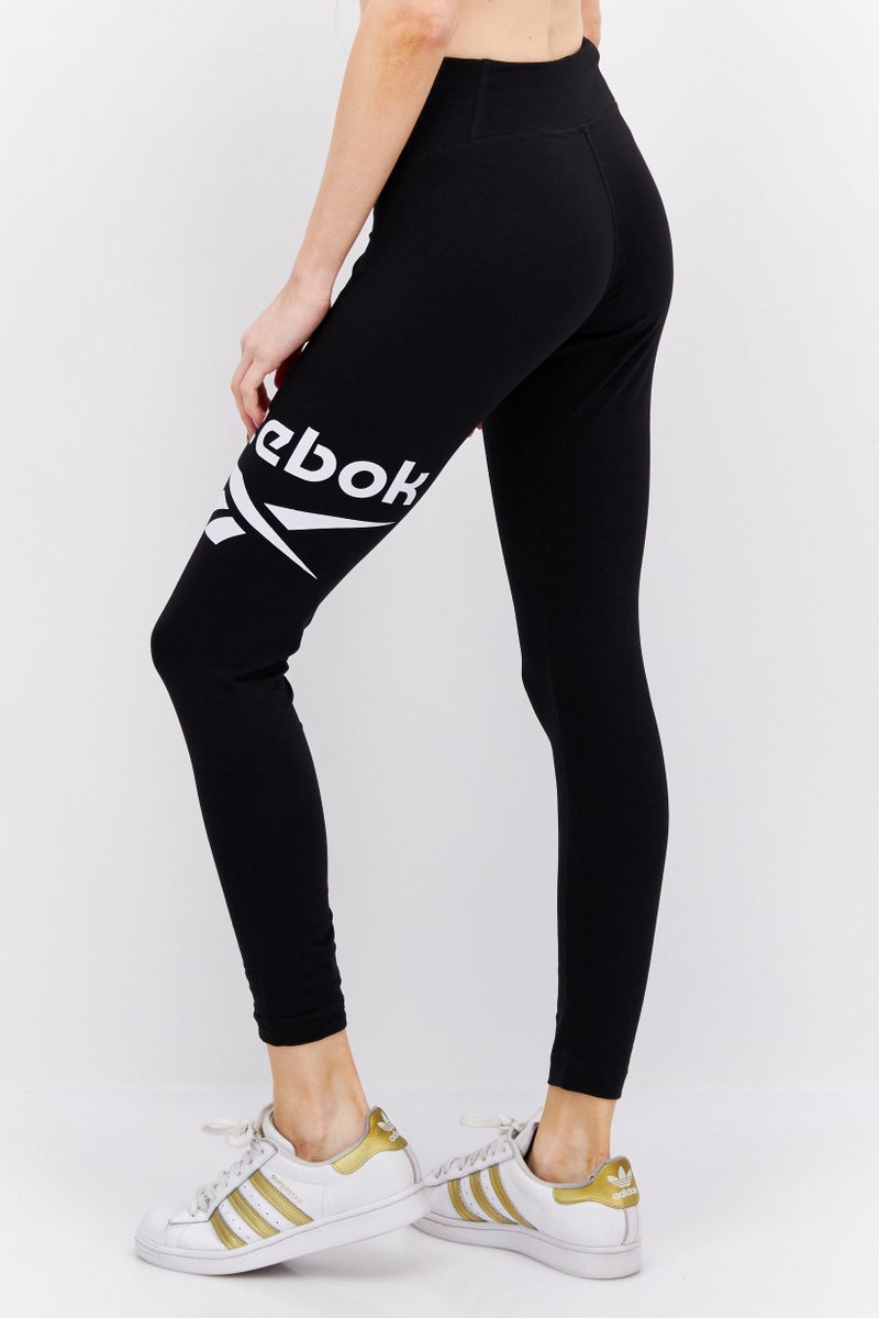 Reebok Women Sportswear Fit Pull-On Training Legging, Black - Image 2