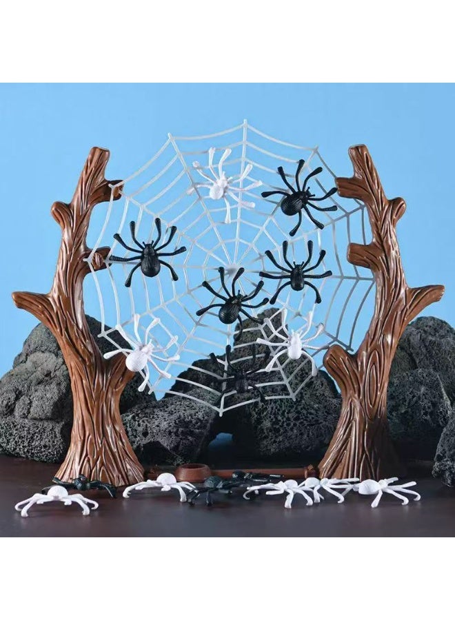 Sharpdo Cross Border Bouncing Spider Game Spider Web Board Game Party Entertainment Parent-Child Interactive Catapult Spider Hanging Web Game - Image 3