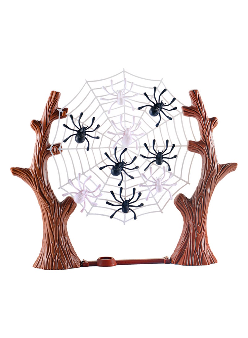 Sharpdo Cross Border Bouncing Spider Game Spider Web Board Game Party Entertainment Parent-Child Interactive Catapult Spider Hanging Web Game - Image 1