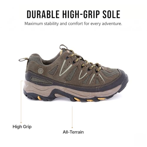Northside Cheyenne JR Hiking Boot ,Taupe/Mango,5 M US Big Kid - Image 3