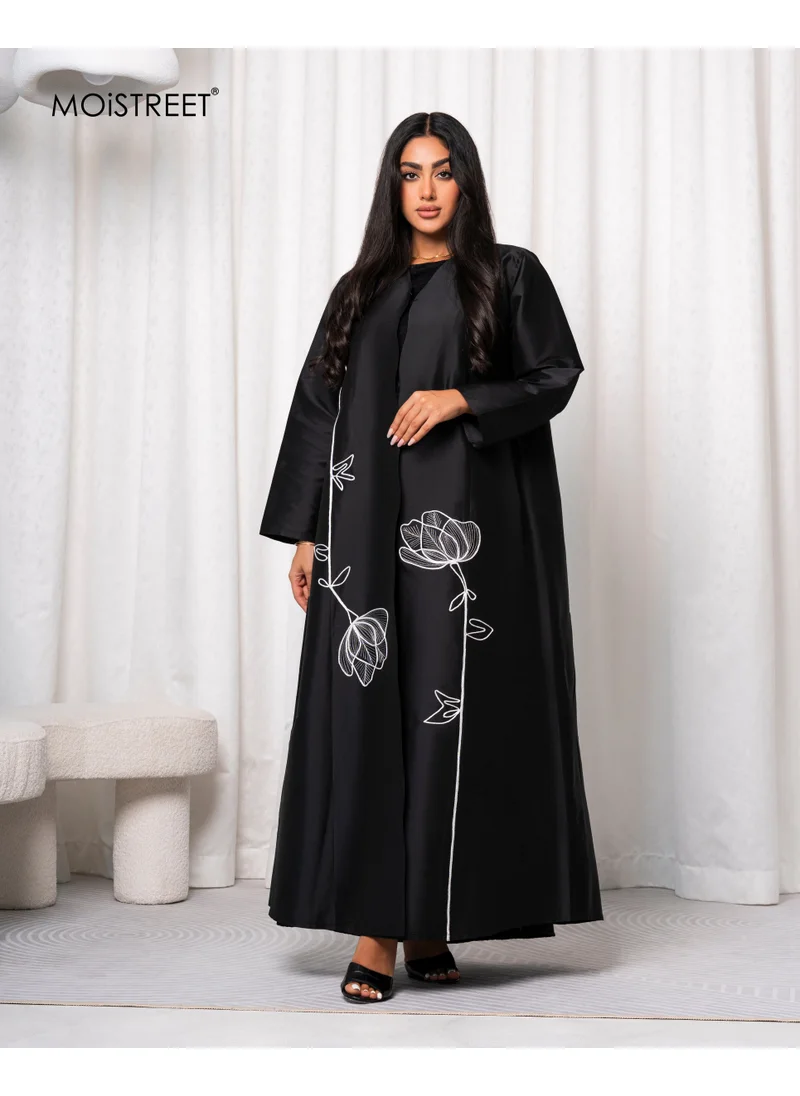 Moistreet Handmade Tafta Abaya